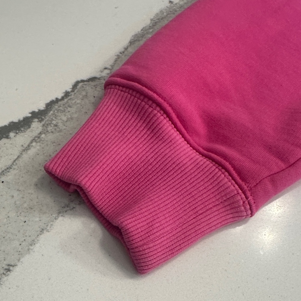 Kenzo Hot Pink Floral Logo Crewneck Sweatshirt - Picture 4 of 4